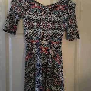 3/4 sleeve dress